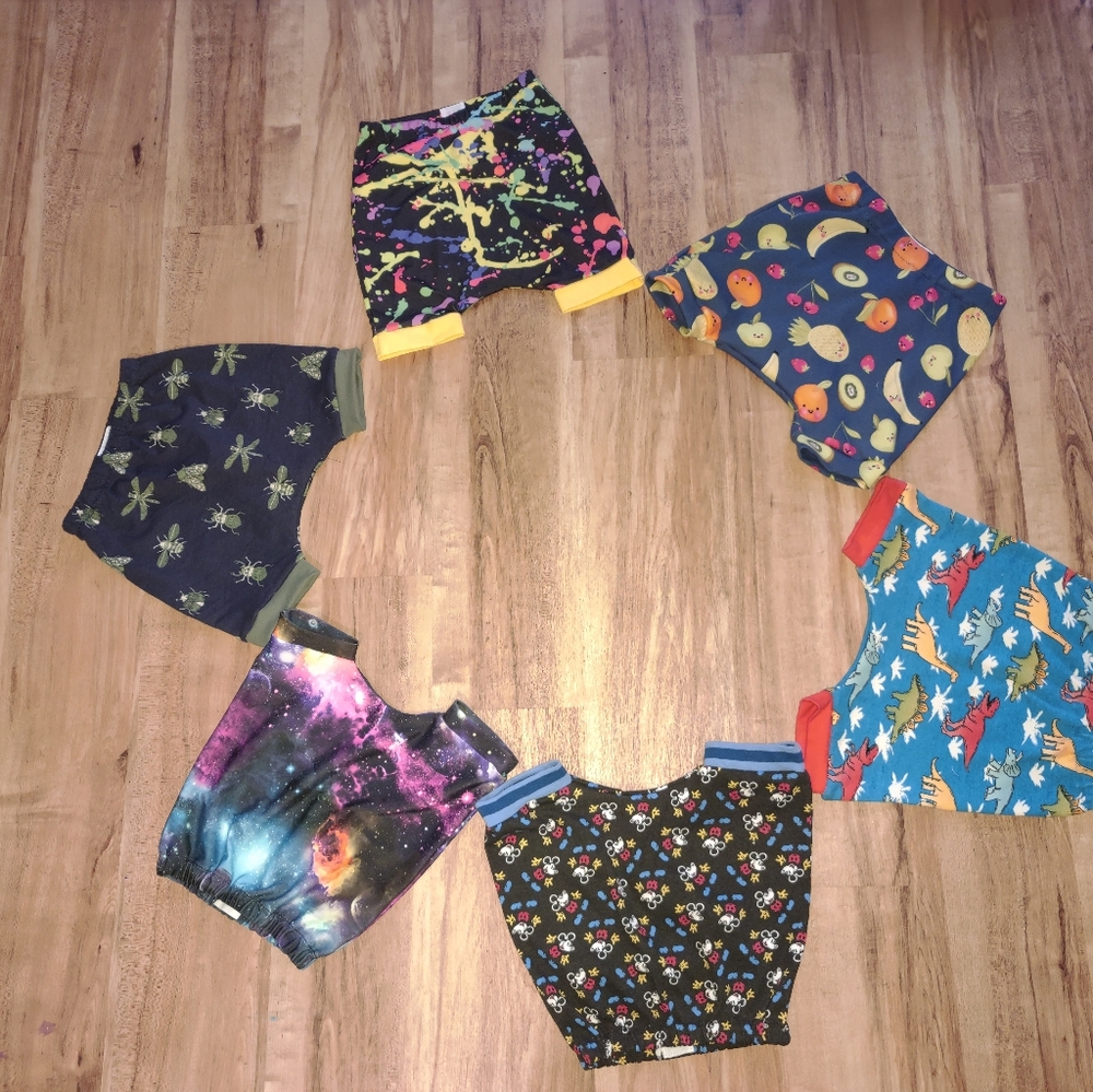 Boys harem shorts 3/4t